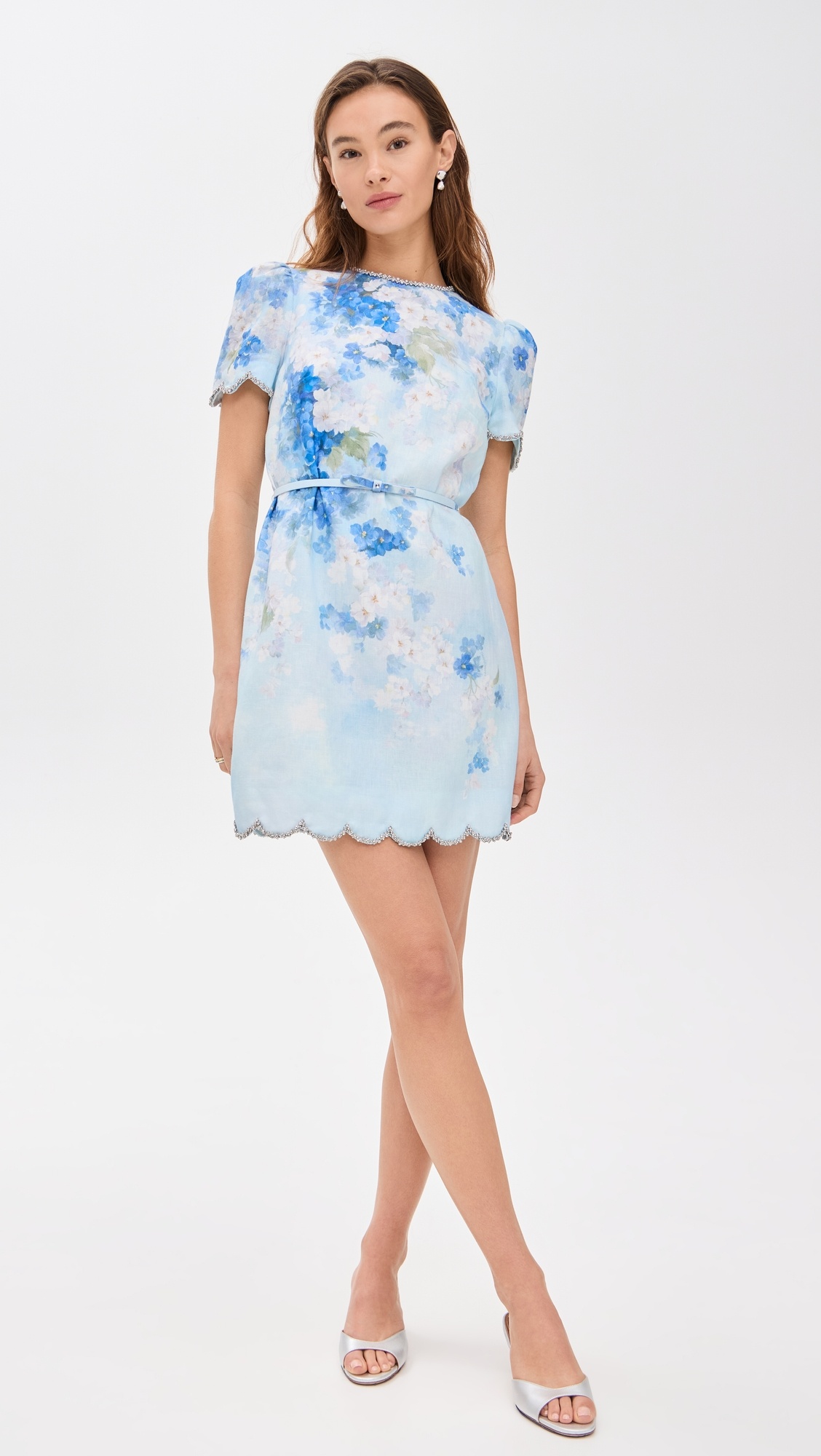 Zimmermann Crush Scalloped Shift Dress | shopbop | REVERSIBLE