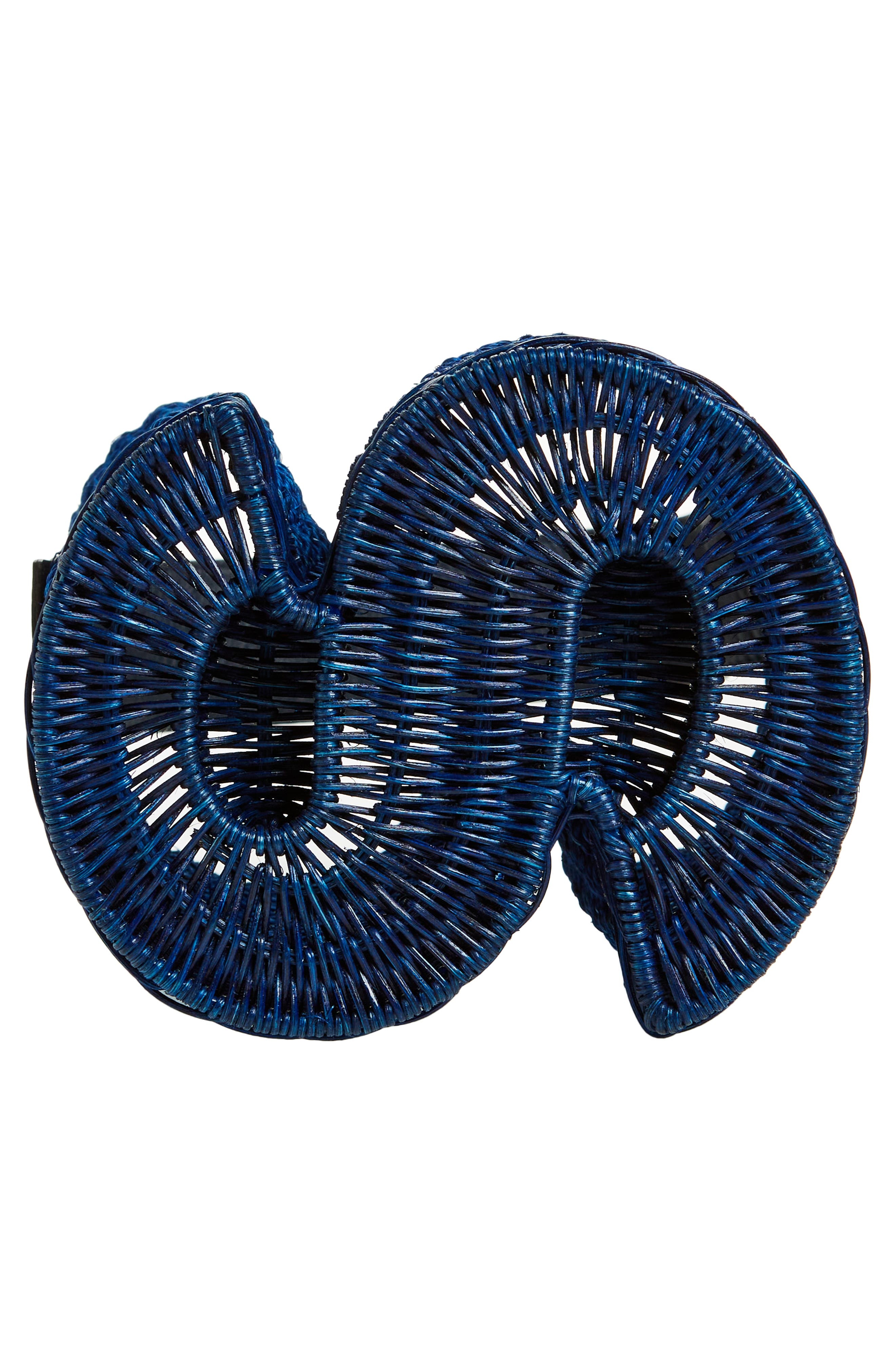 Small S-Basket Woven Raffia - 6