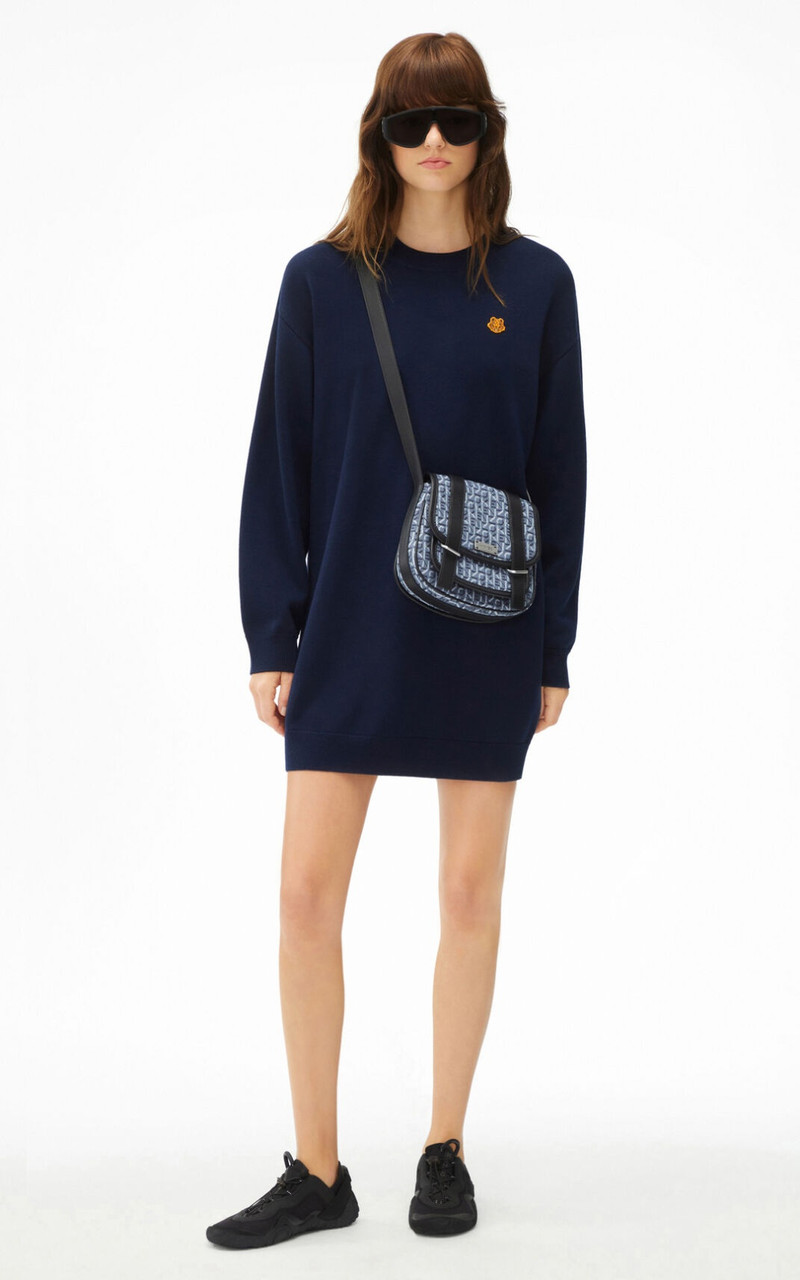 Tiger Crest jumper dress 3