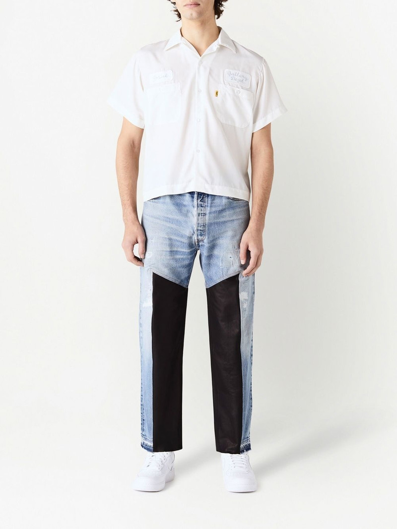 GALLERY DEPT. panel-detail jeans outlook