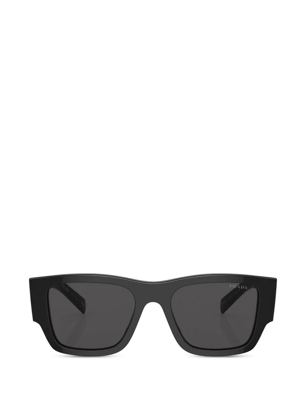 PR 10ZSF logo-plaque geometric-frame sunglasses - 1