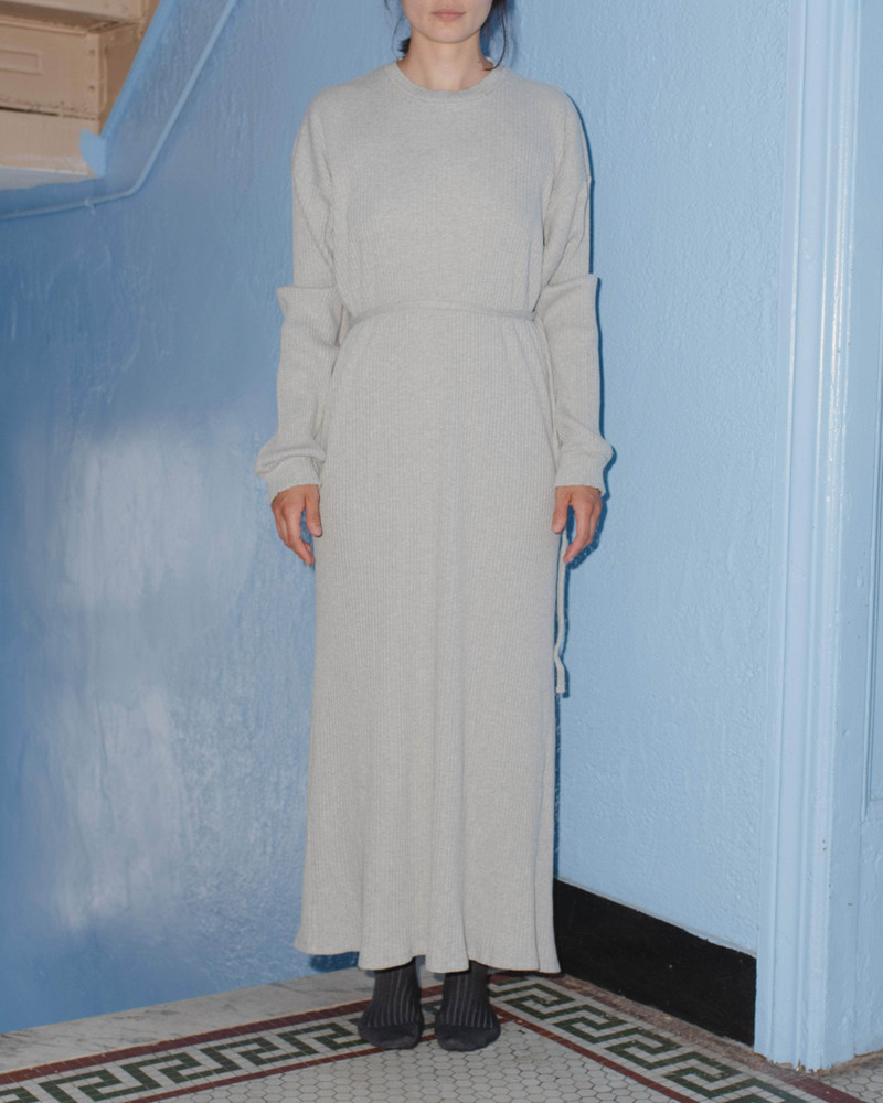 Shaw Kaftan - Organic Cotton Rib Jersey 1