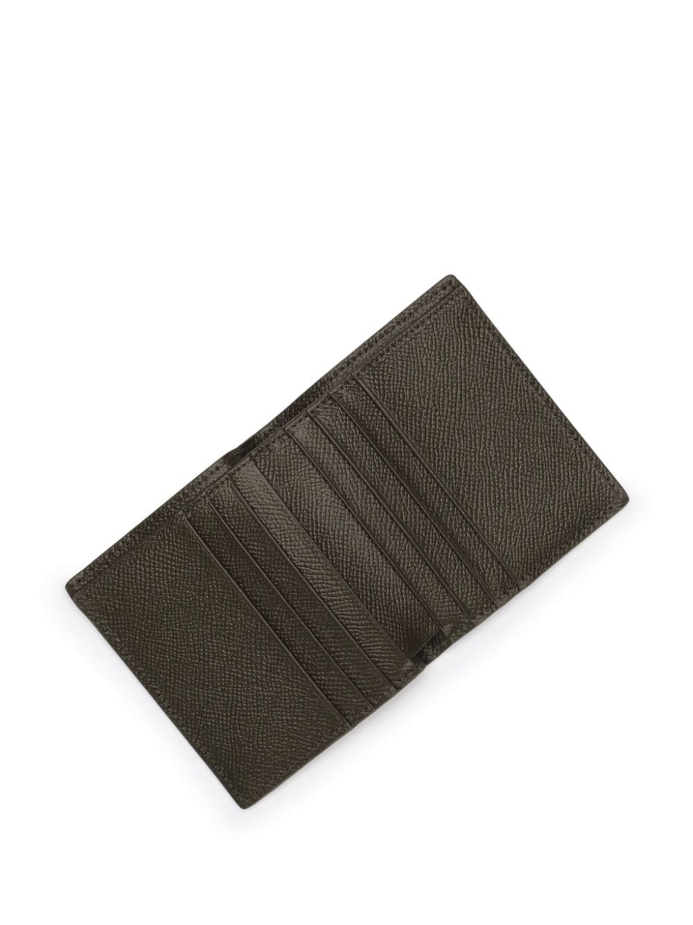 logo-plaque leather cardholder - 4