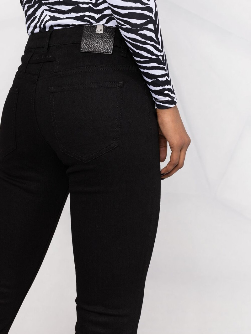 ring-detail slim-fit jeans 3