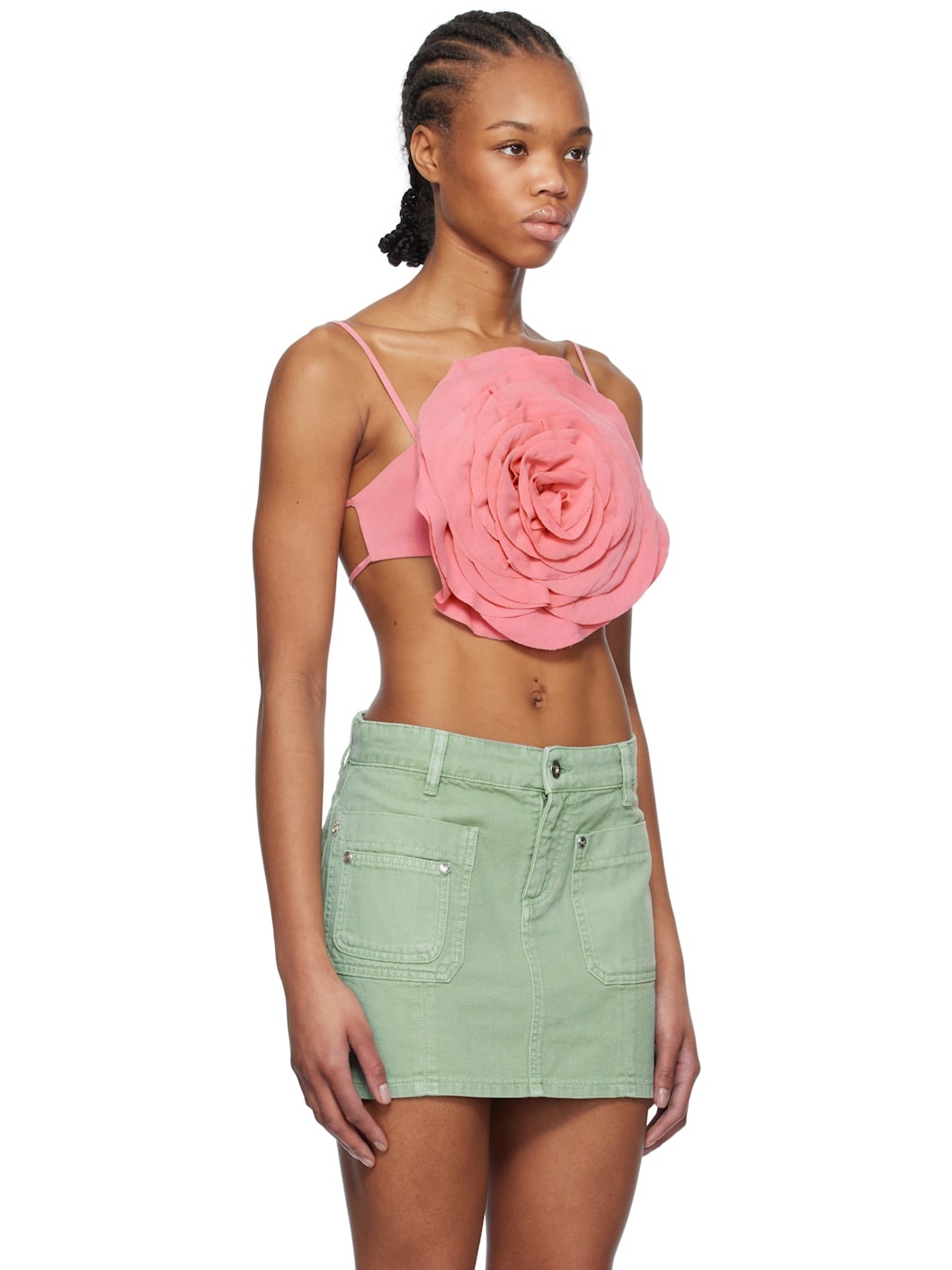 Pink Rose-Effect Top - 2