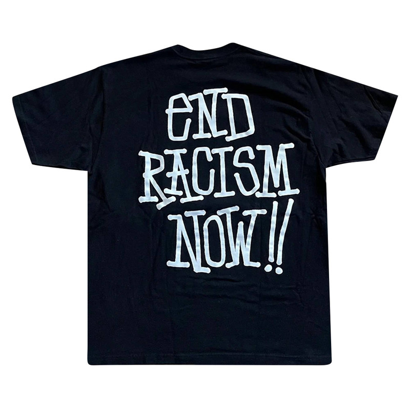 Stüssy Stussy Stand Firm End Racism Now Tee 'Black' outlook