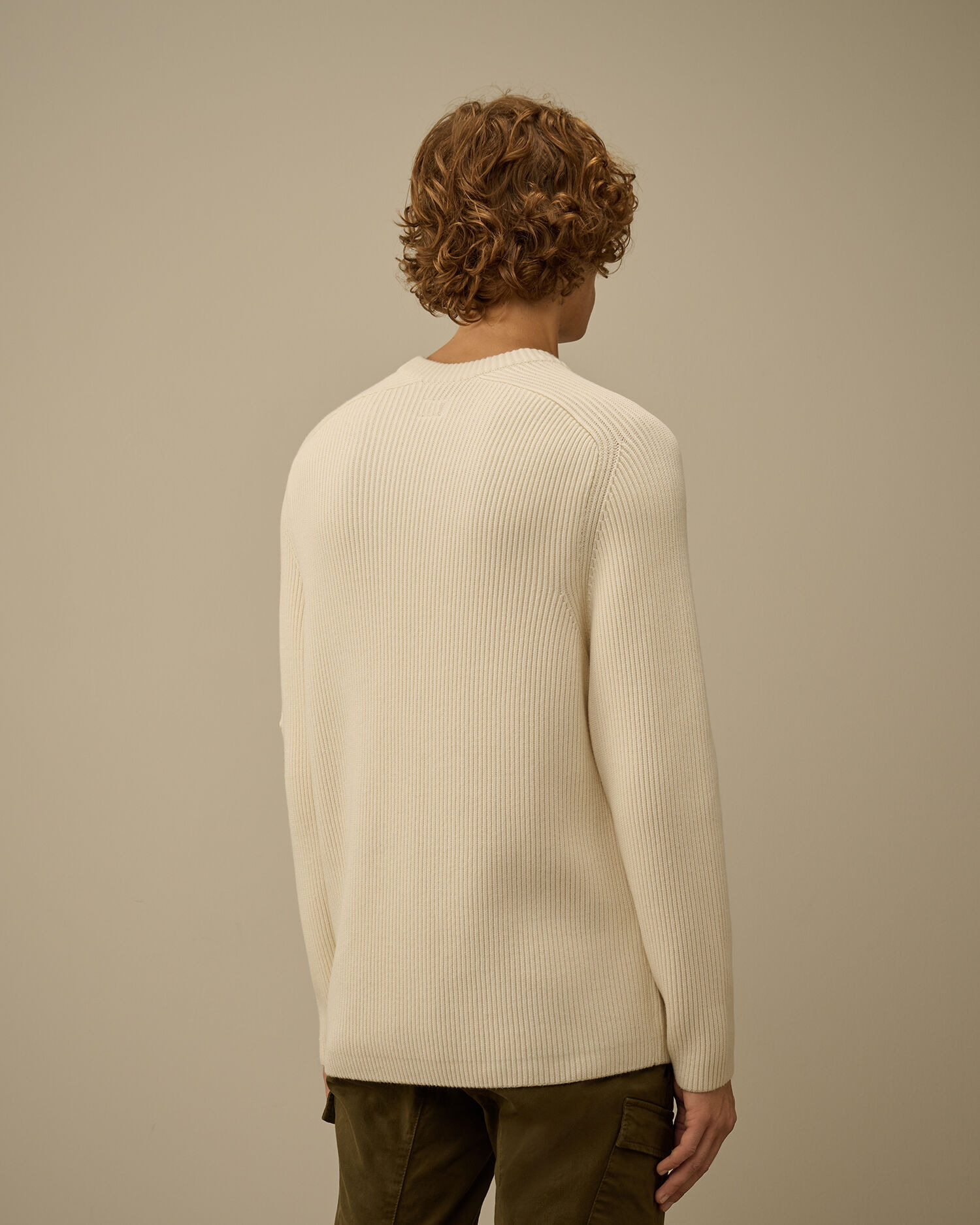 Full Rib Crewneck Lens Sweater - 4