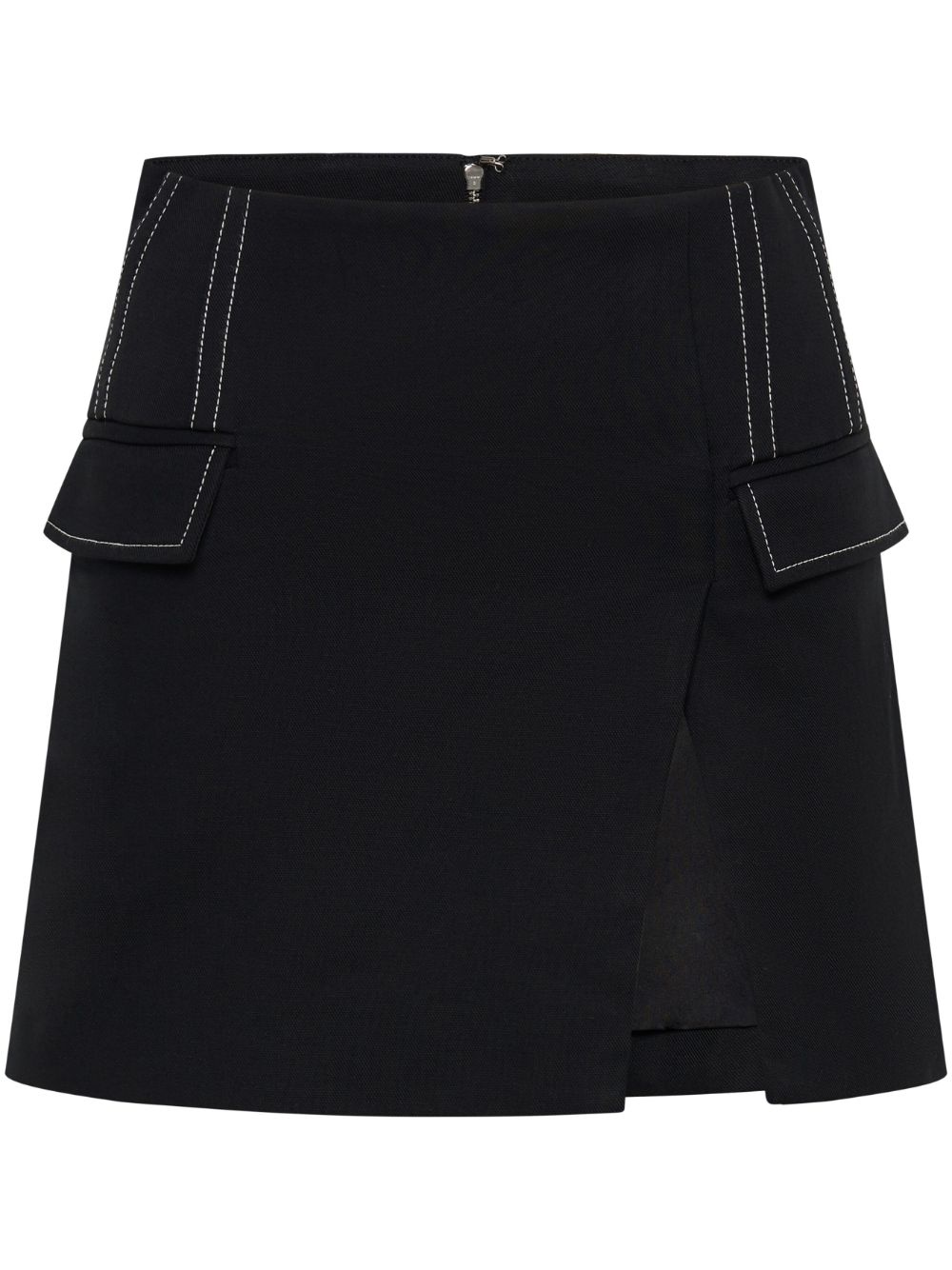 Frame high-waist miniskirt - 1