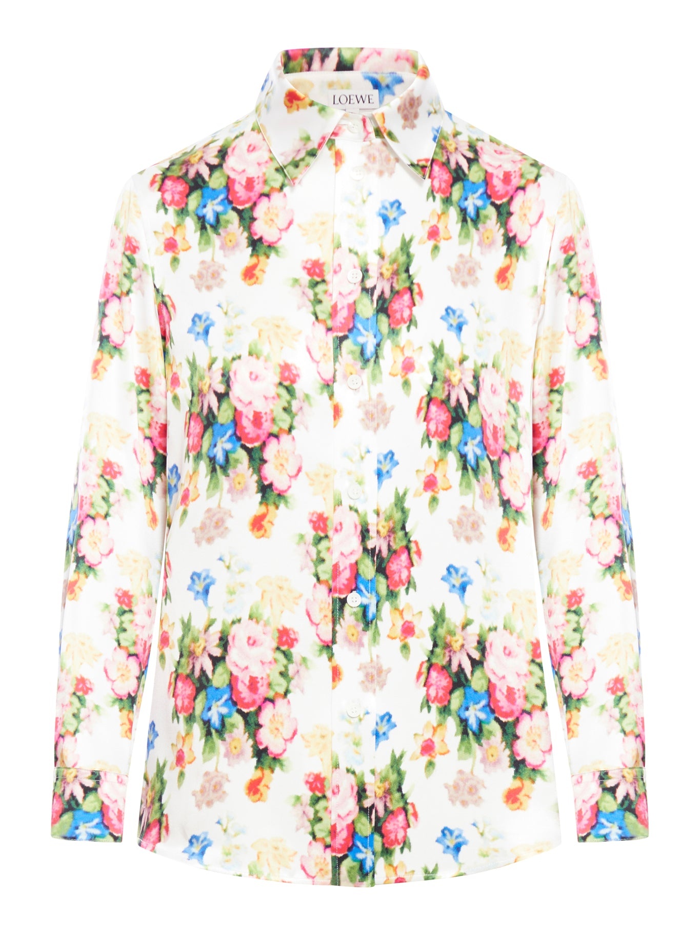 FLOWER PRINT SHIRT - 1