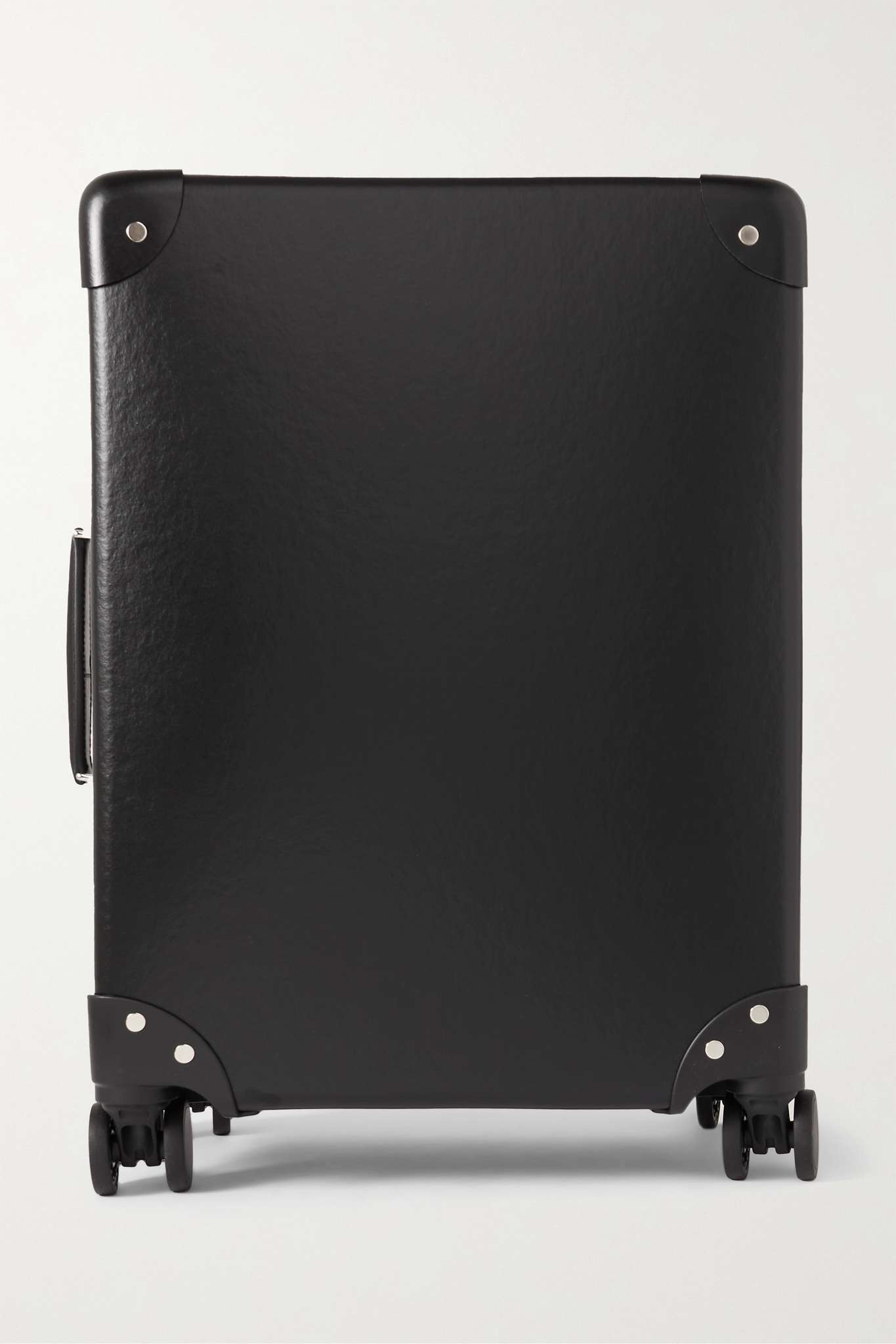 Carry-On leather-trimmed suitcase - 1