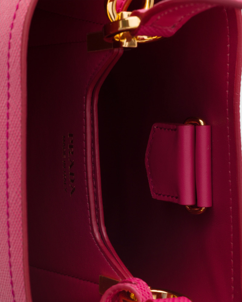 Prada Panier mini Saffiano leather bag 4