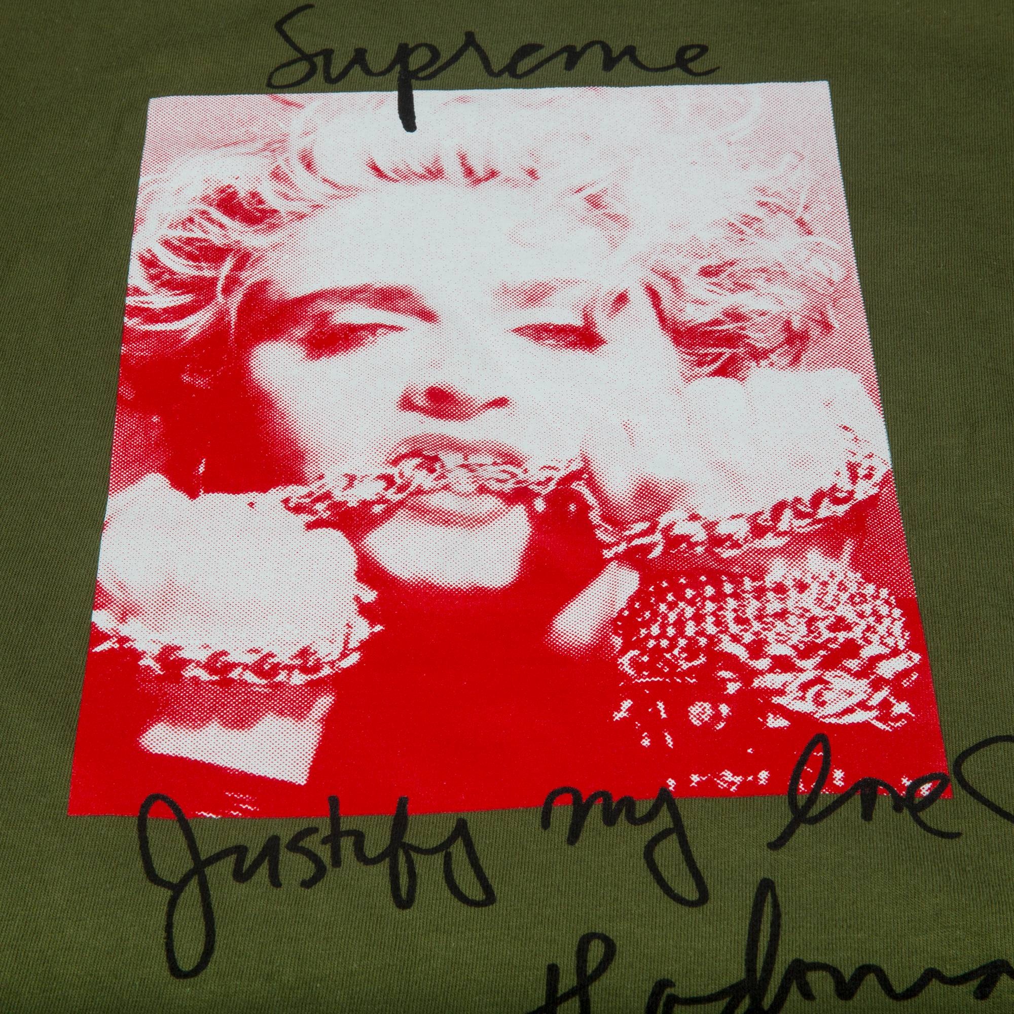 Supreme Madonna T-Shirt 'Olive' - 2