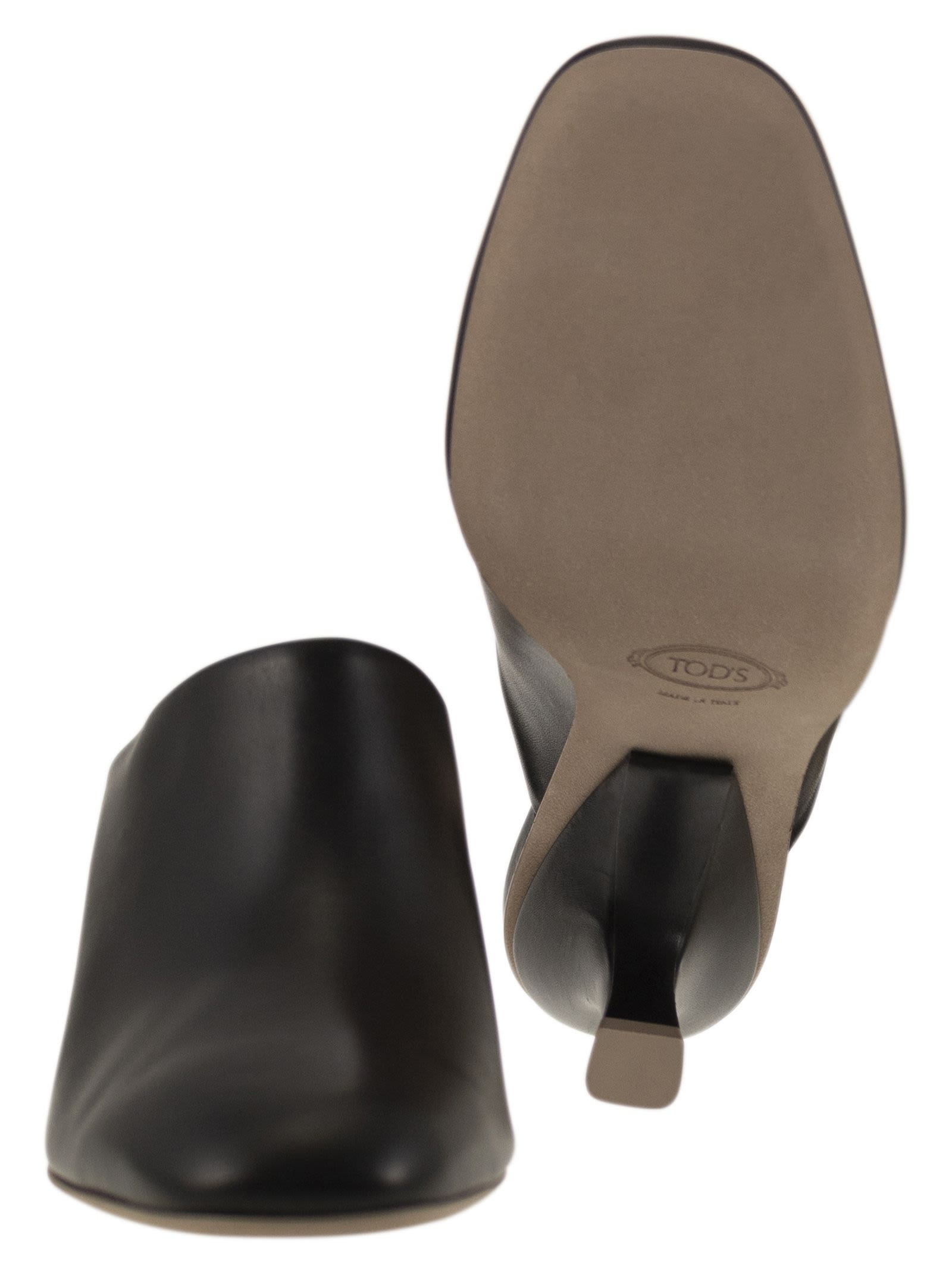 Tod's Women Leather Sabot - 5