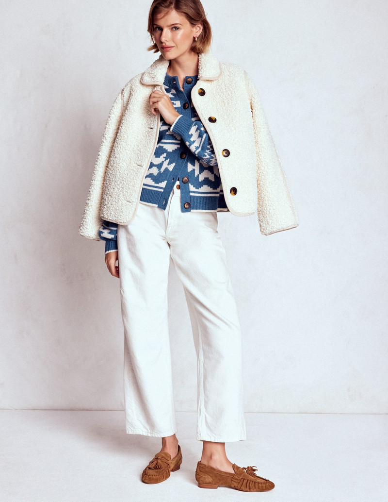 Abi Jacquard Cardigan-Denim Blue Aztec 6