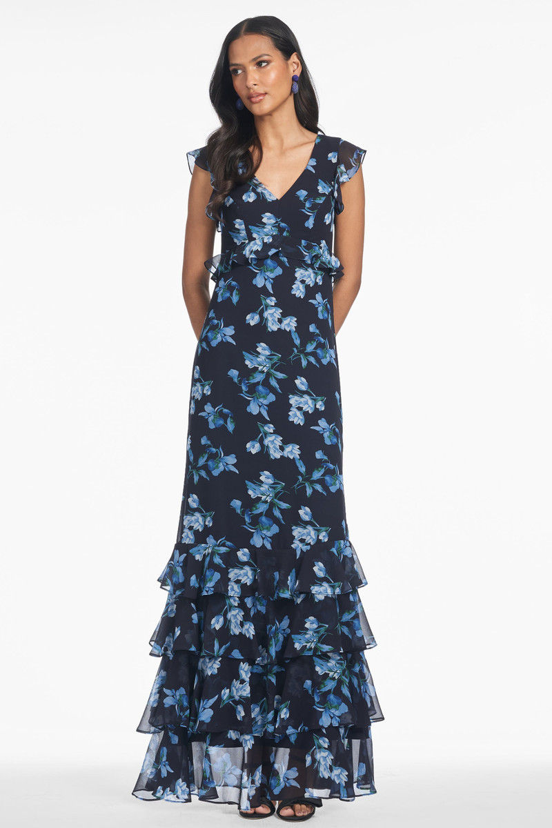 MAGDELAINE GOWN - POSEIDON VENETIAN PETAL 1