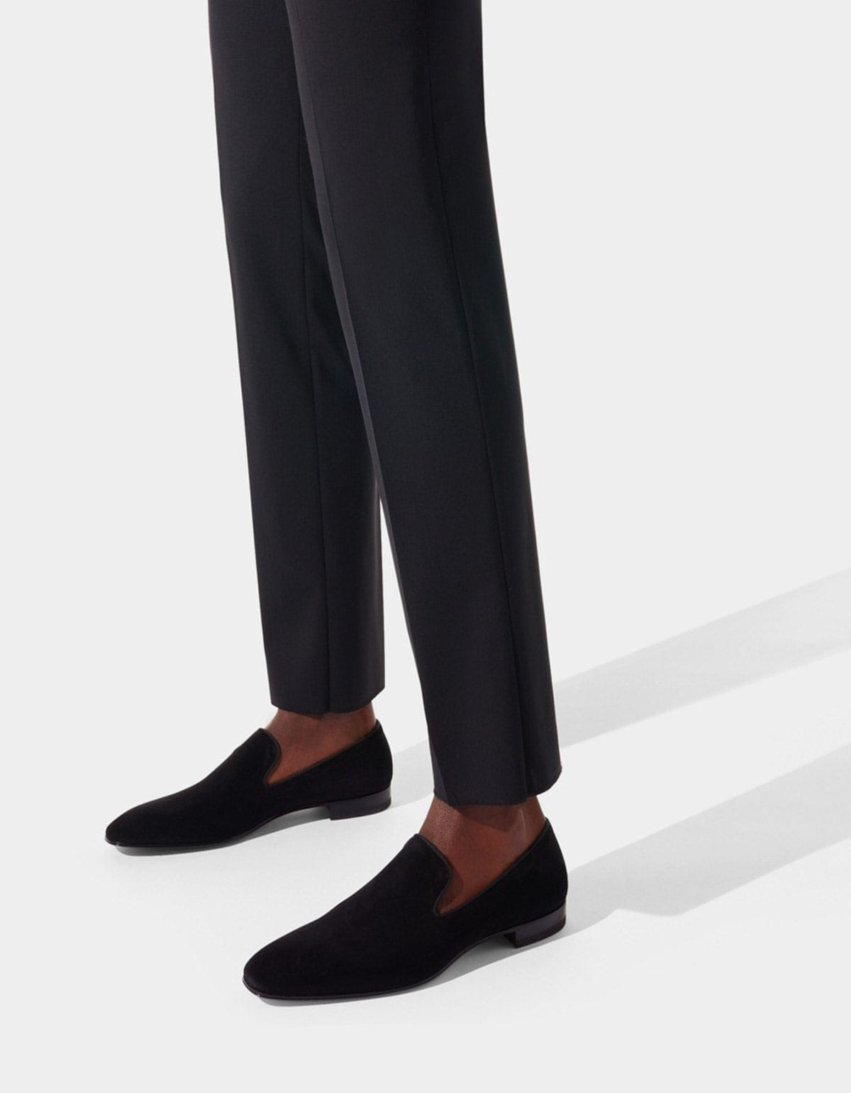 Christian Louboutin Dandelion Flat Black Loafers - 5