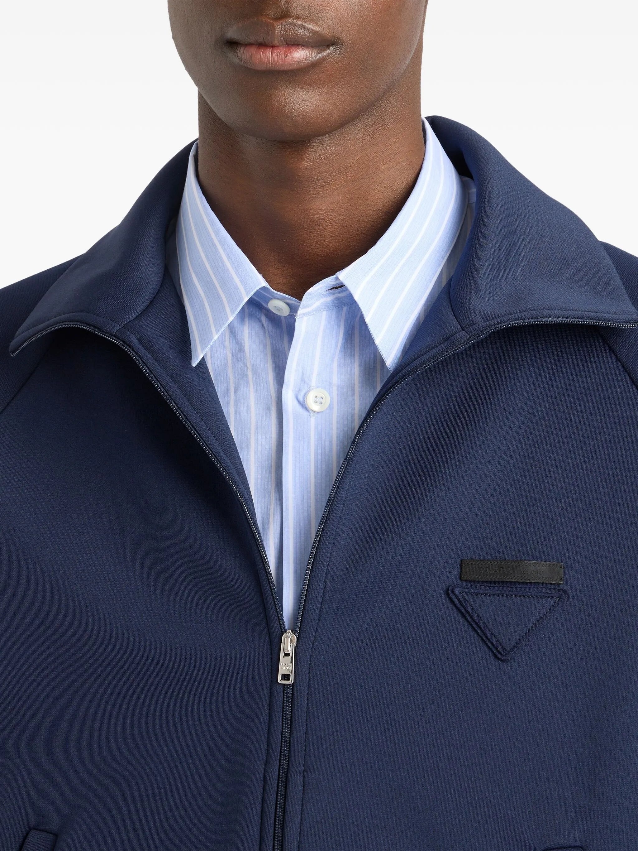 Prada Zip-up Sweatshirt - 2