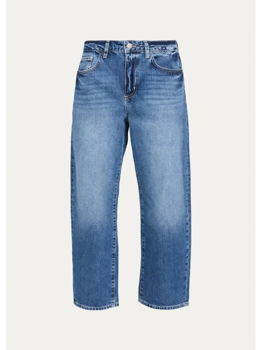 Mallis Cropped Straight Jeans - 1