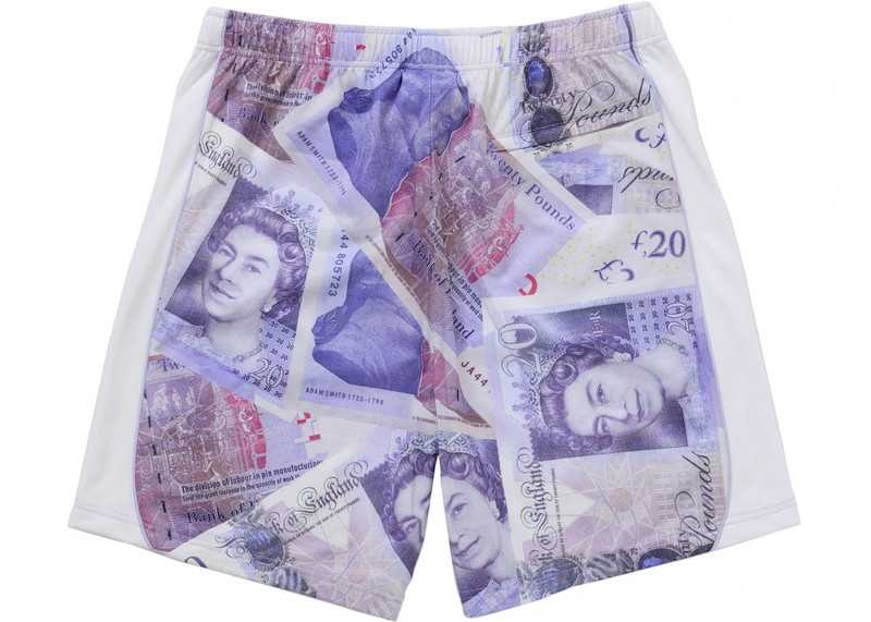 Supreme Supreme Pounds Soccer Short White outlook