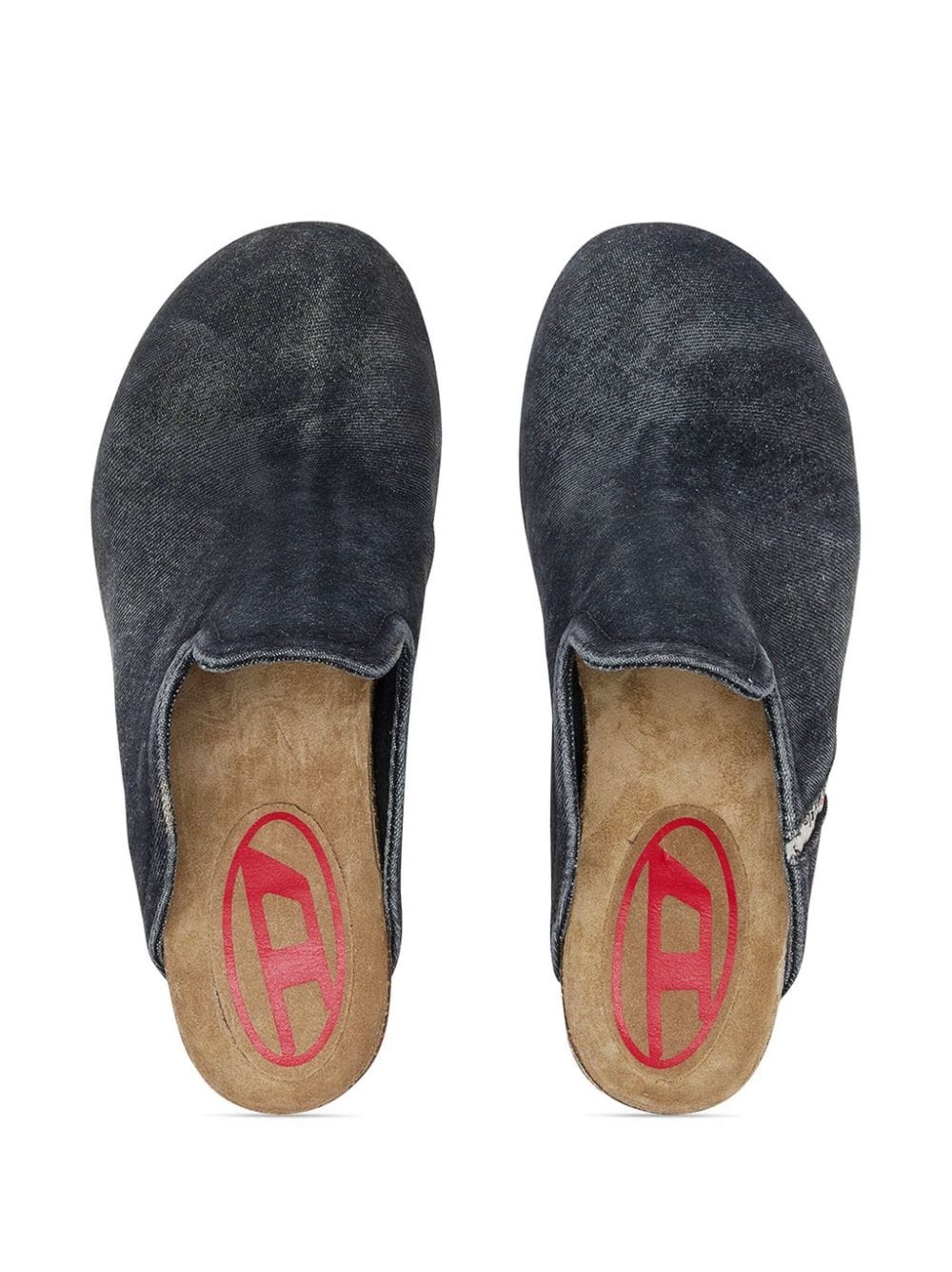 D-Woodstock denim mules - 4