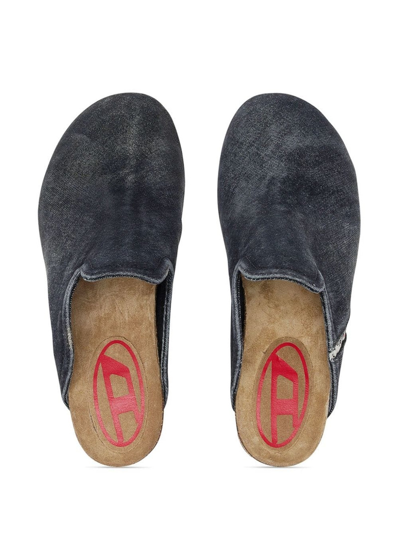 D-Woodstock denim mules 4