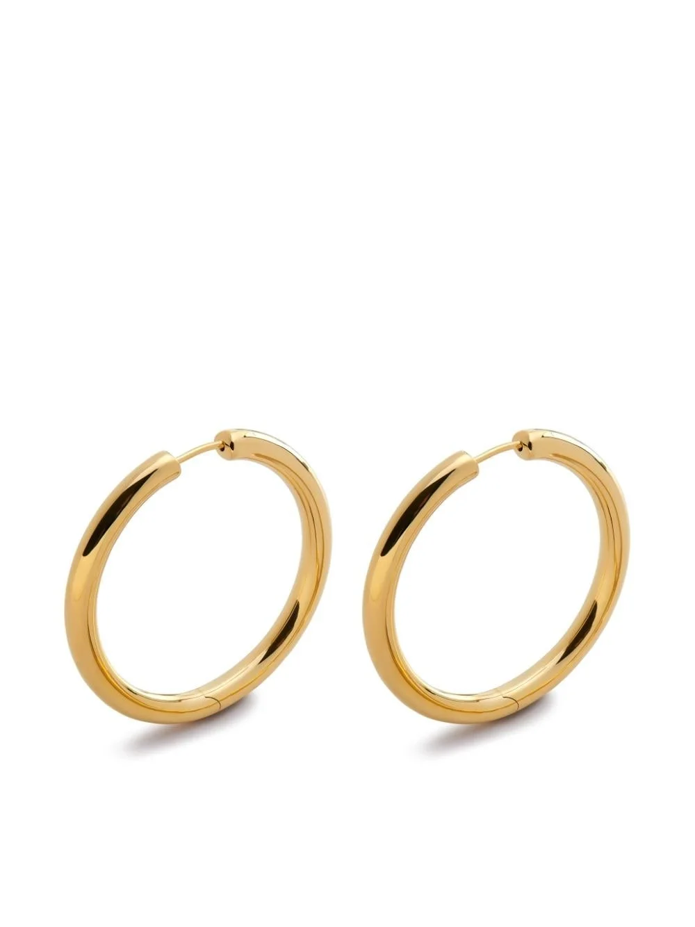 Essential large hoop earrings - 1