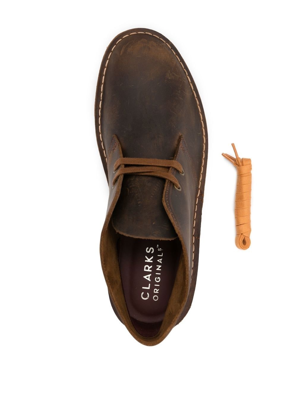 Beeswax-coated leather ankle boots - 4