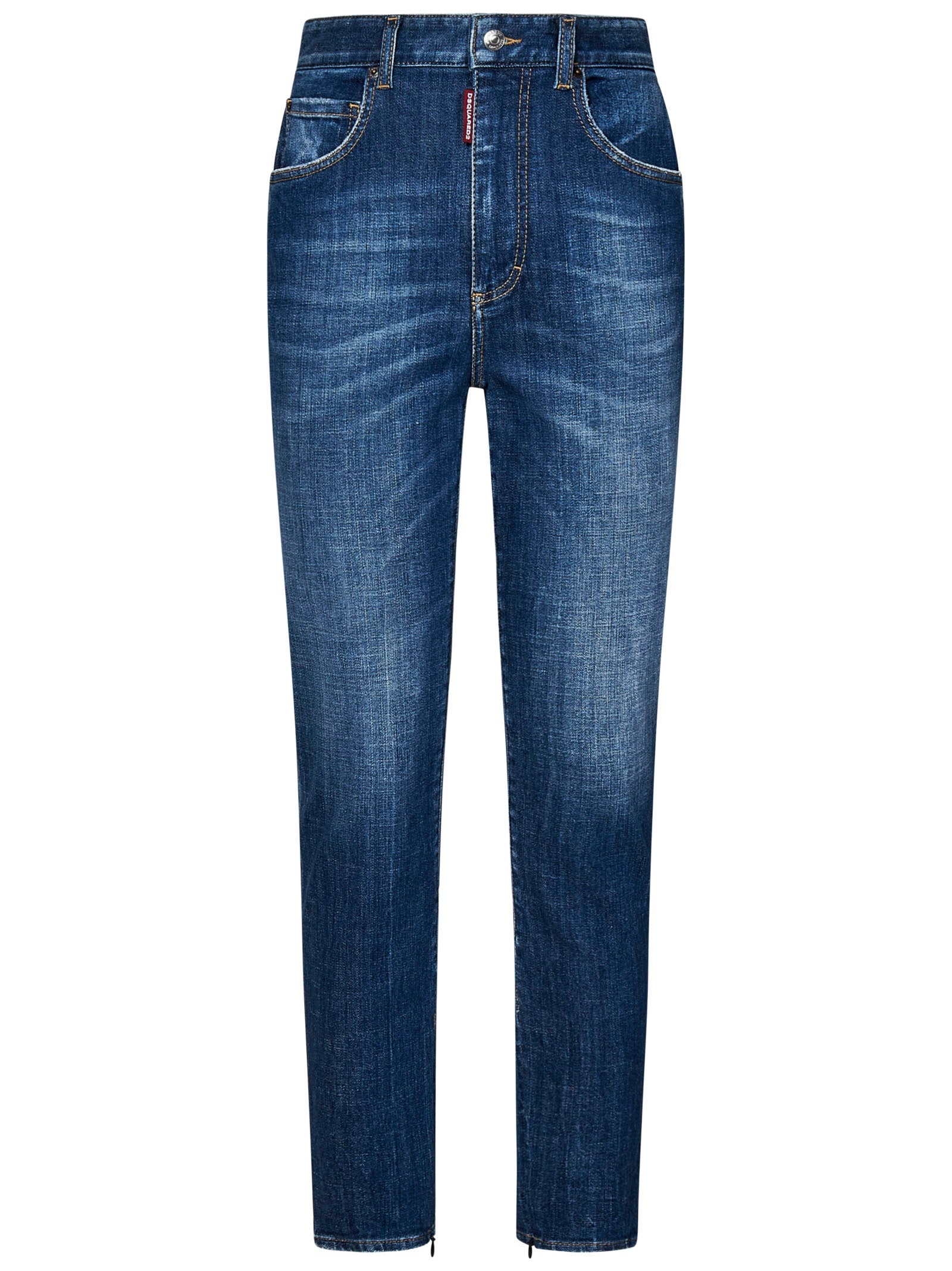 HIGH WAIST TWIGGY JEANS DSQUARED2 - 1