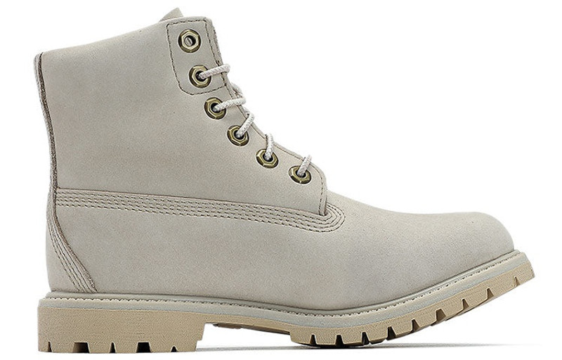 Timberland (WMNS) Timberland Paninara Collarless 6 Inch Waterproof Boots 'Light Grey Nubuck' A2M2S071 outlook