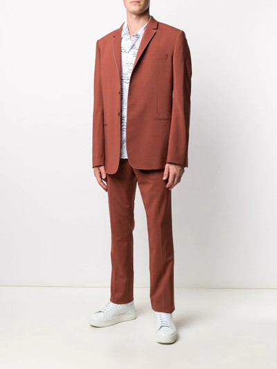 Paul Smith contrast topstitching blazer outlook