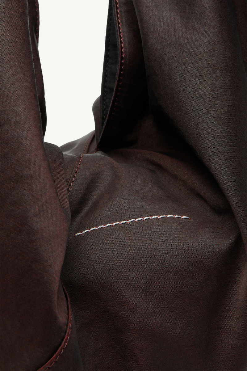 Japanese draped tote 5