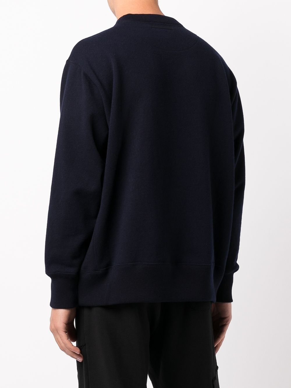 patch-detail sweatshirt - 4