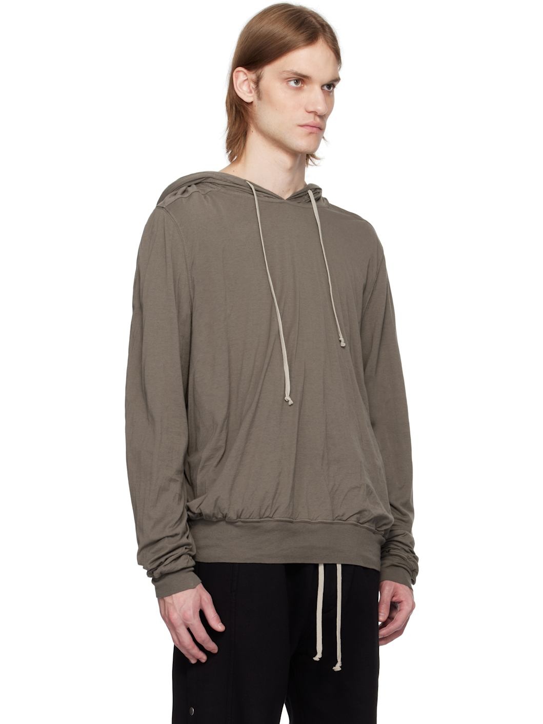 Gray Hollywood Oversized Hoodie - 2