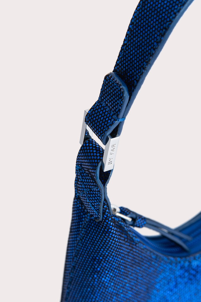 Baby Amber Blue Disco Dot Leather 5