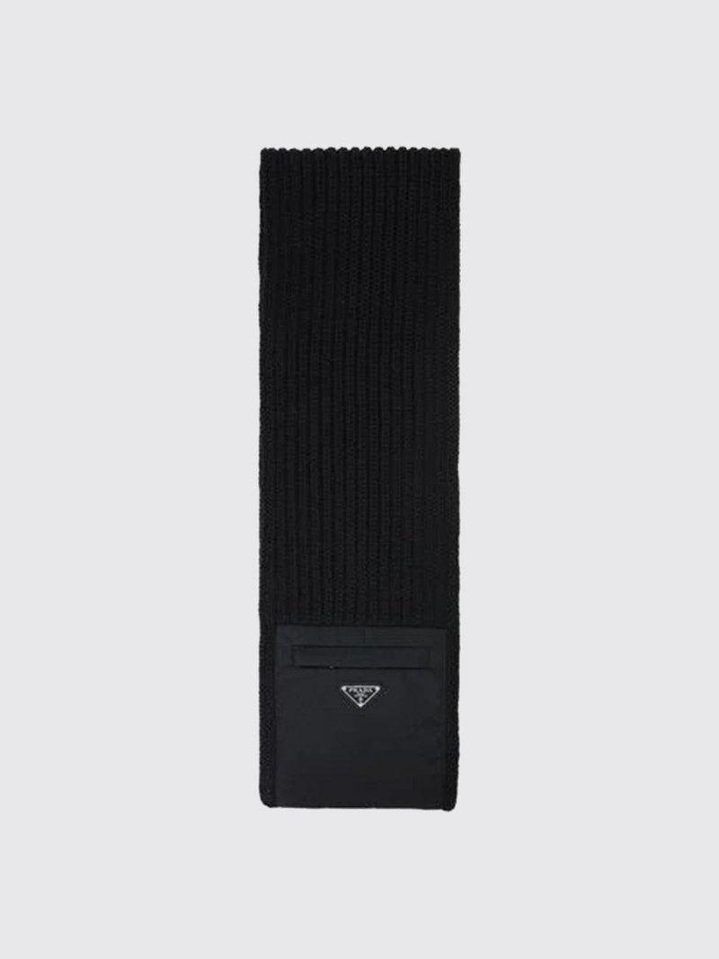 Prada Scarf Men Black - 1