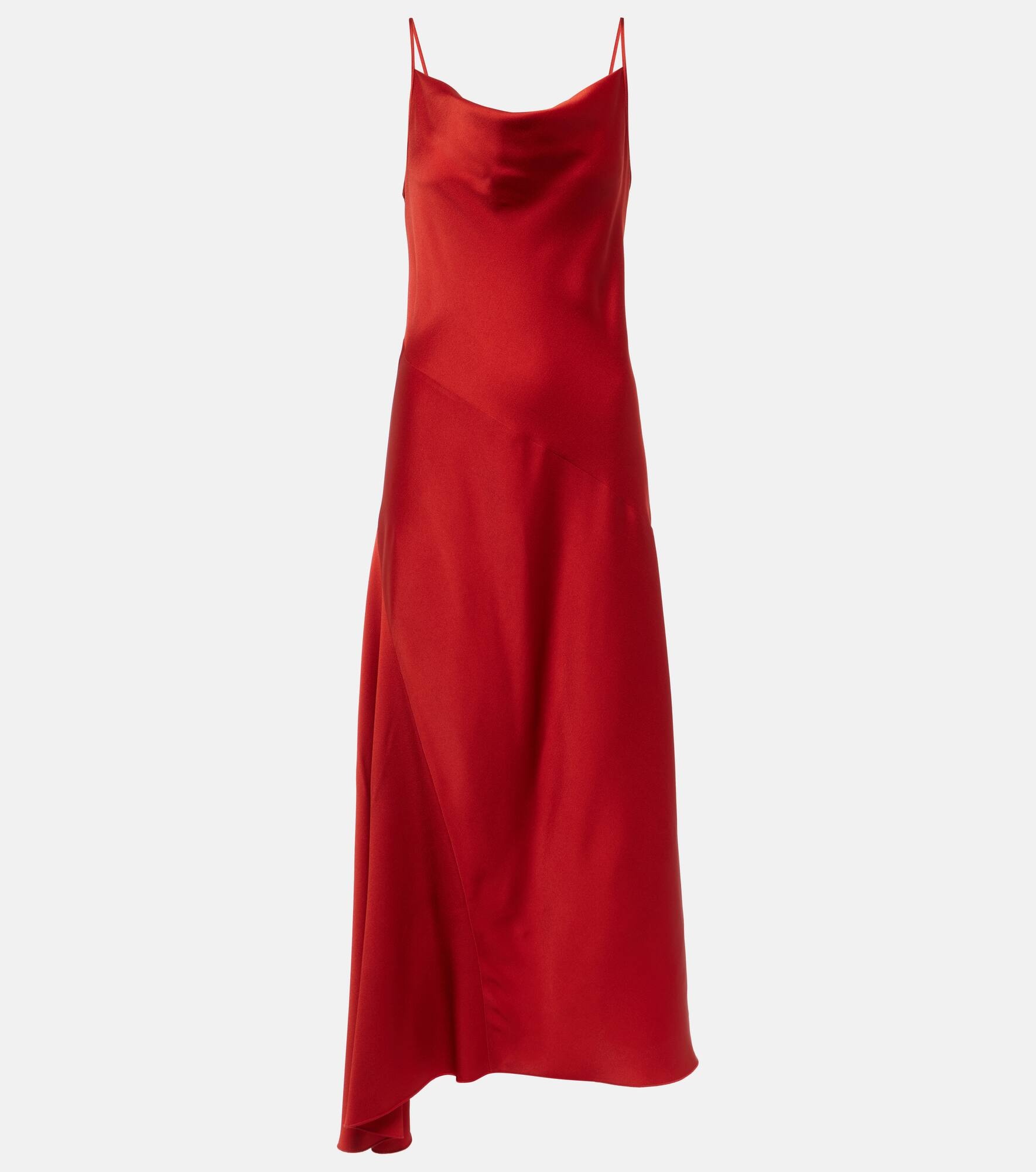Netto satin slip dress - 1