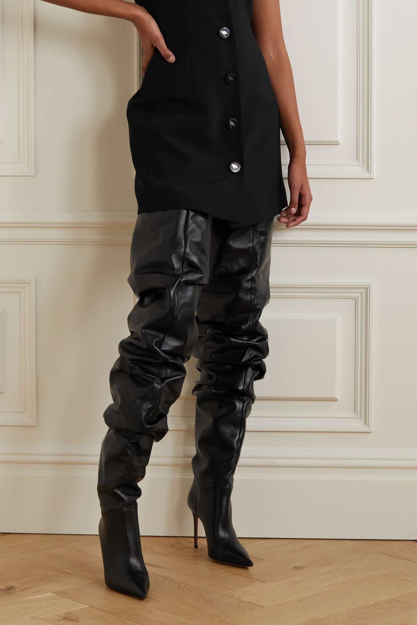 Jahleel suede over-the-knee boots - 5