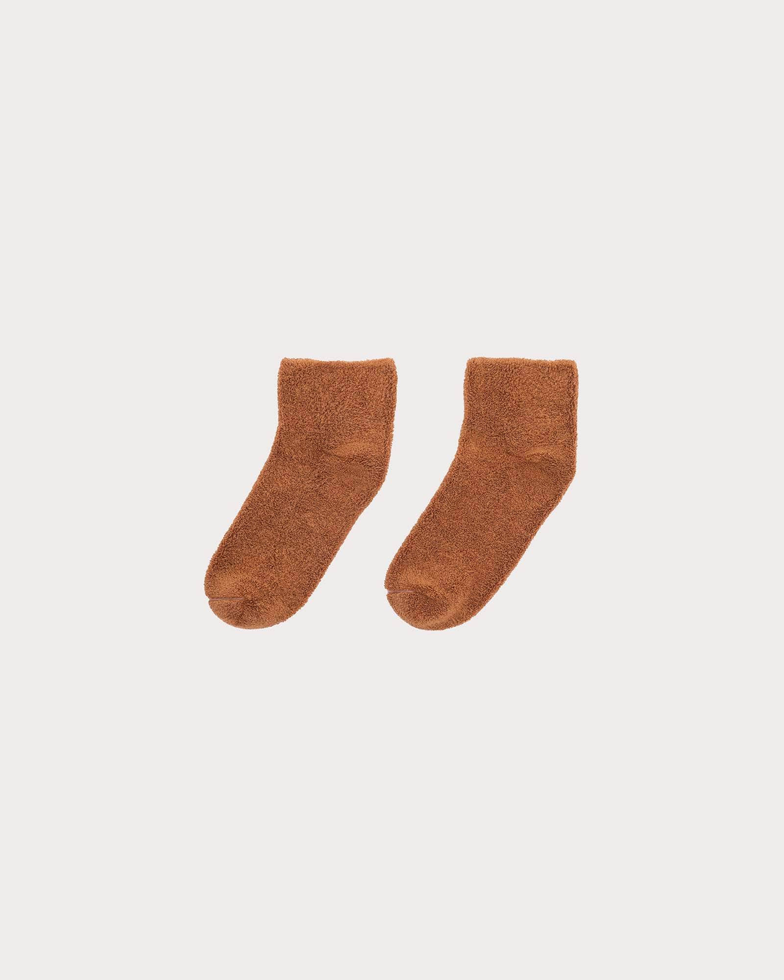 Buckle Ankle Socks - Textured Organic Cotton - 4
