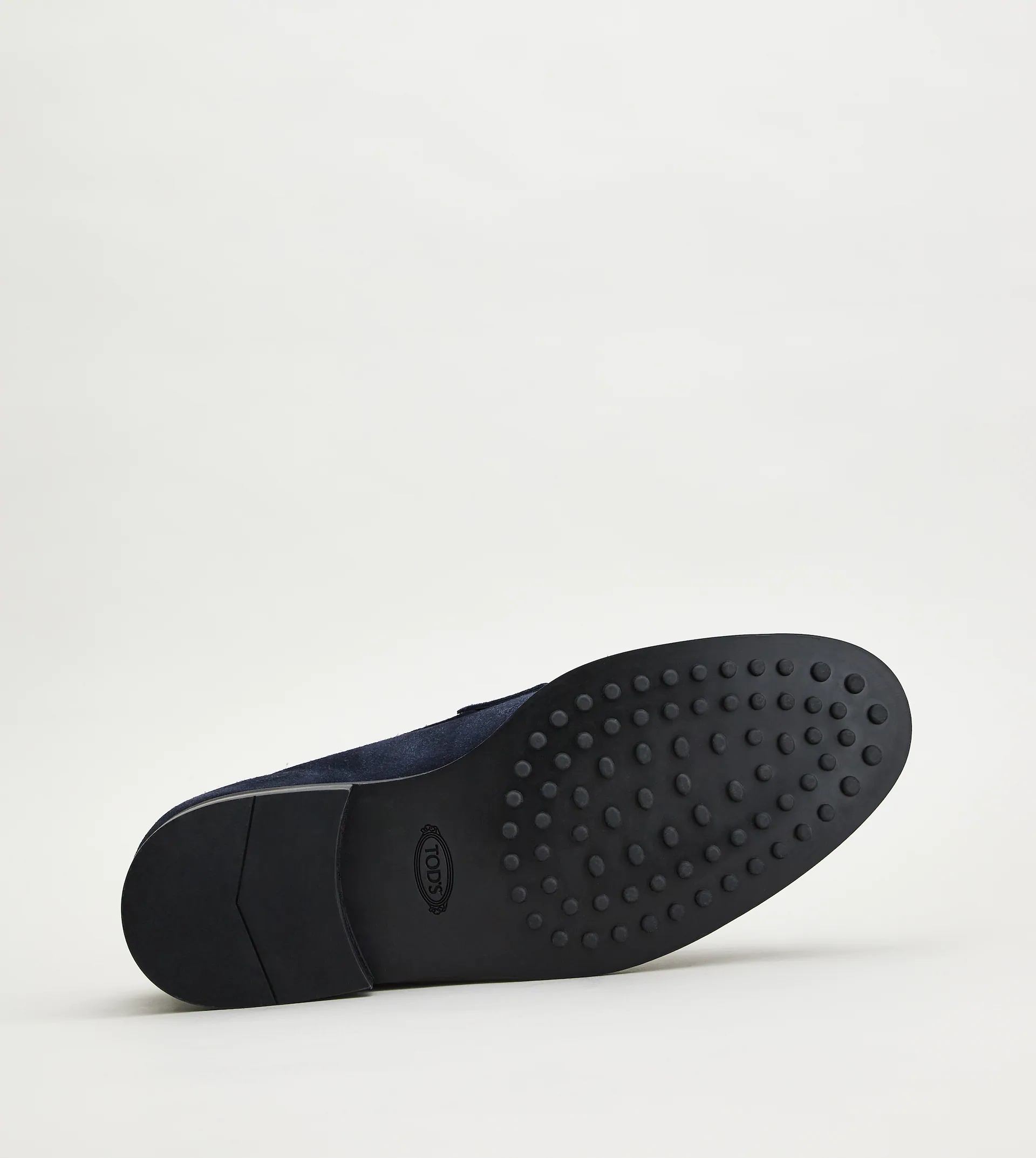 LOAFERS IN SUEDE - BLUE - 4