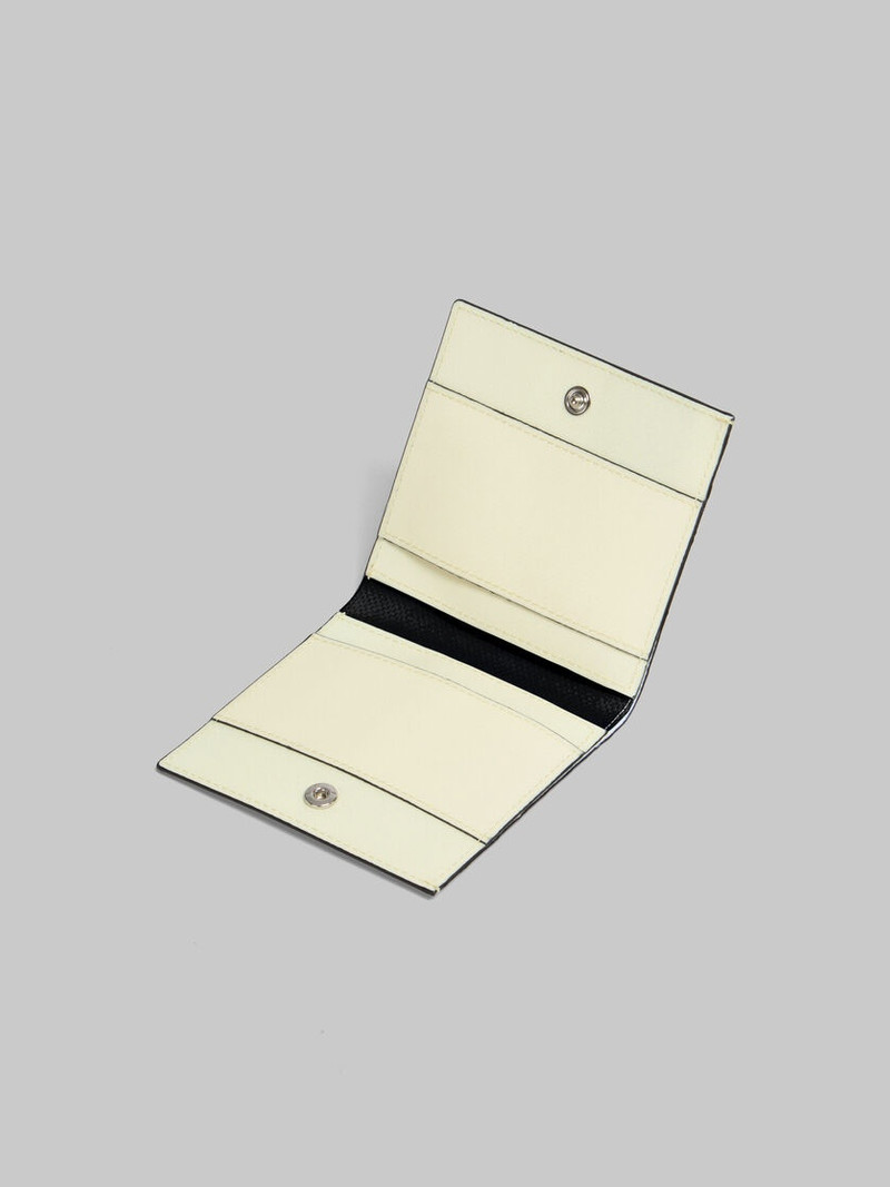 PURPLE AND BLUE TRIBECA BIFOLD WALLET 2