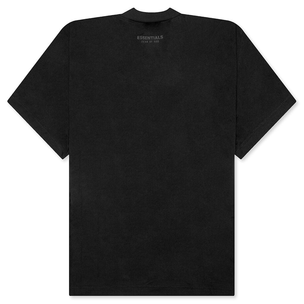 3-PACK ESSENTIAL V-NECK TEE - BLACK - 2