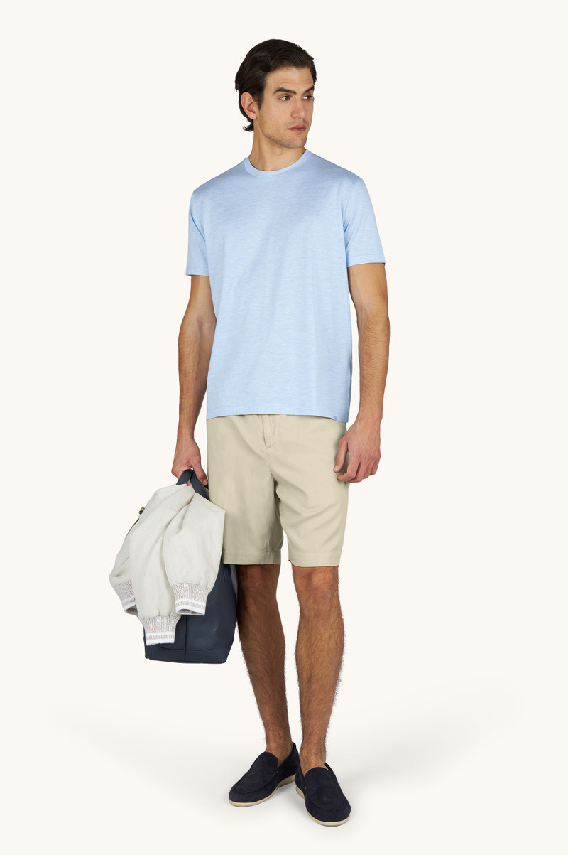 Paul & Shark GARMENT‑DYED X‑SOFT LYOCELL BERMUDA SHORTS WITH DRAWSTRING outlook
