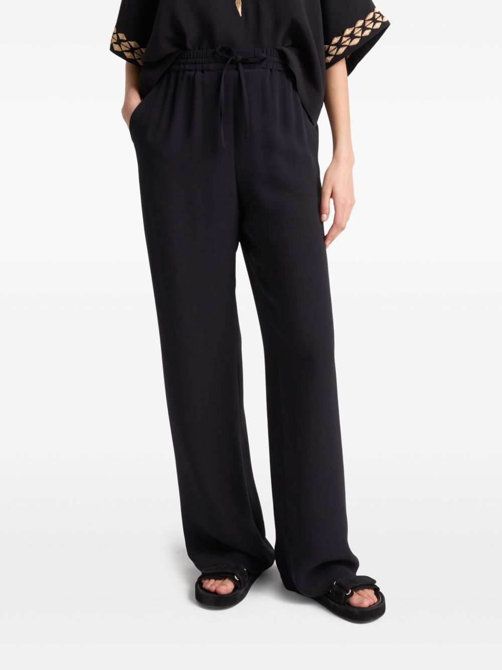 silk trousers - 4
