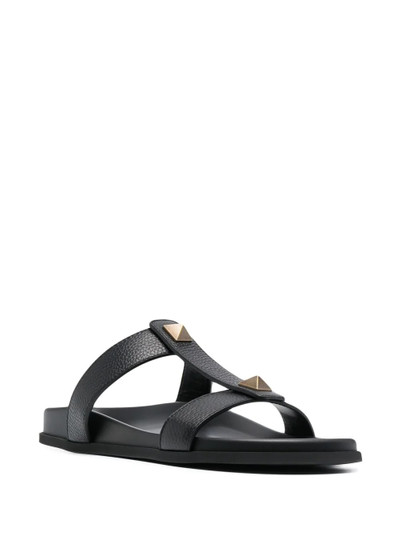 Valentino Roman Stud slide sandals outlook