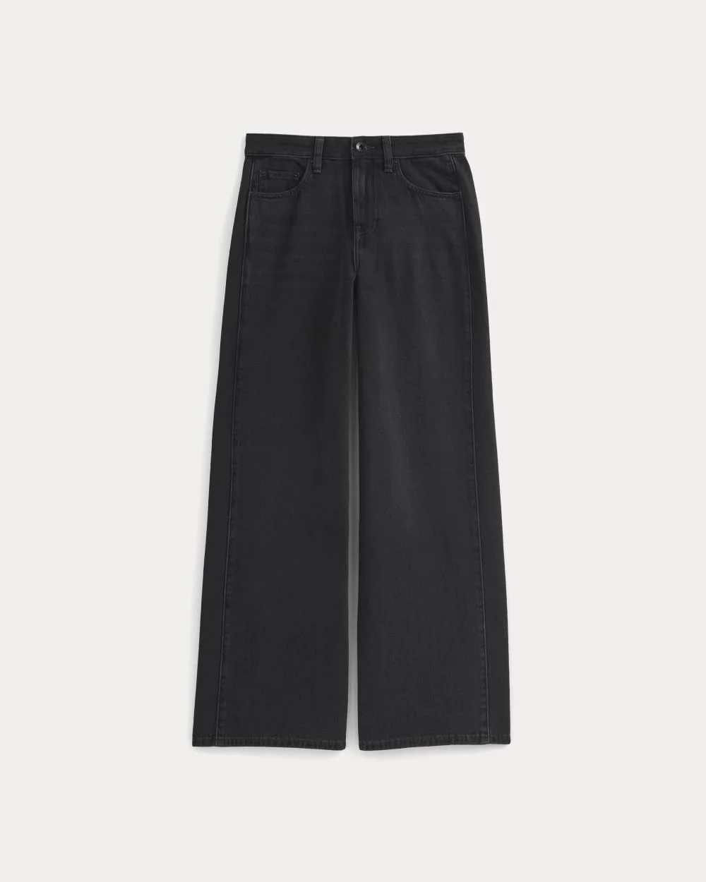 PANELED WIDE-LEG JEAN - 1