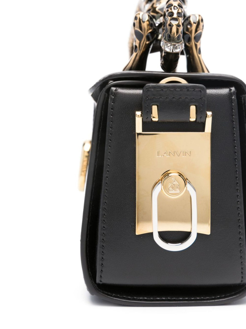 medium Pencil Cat leather bag 4