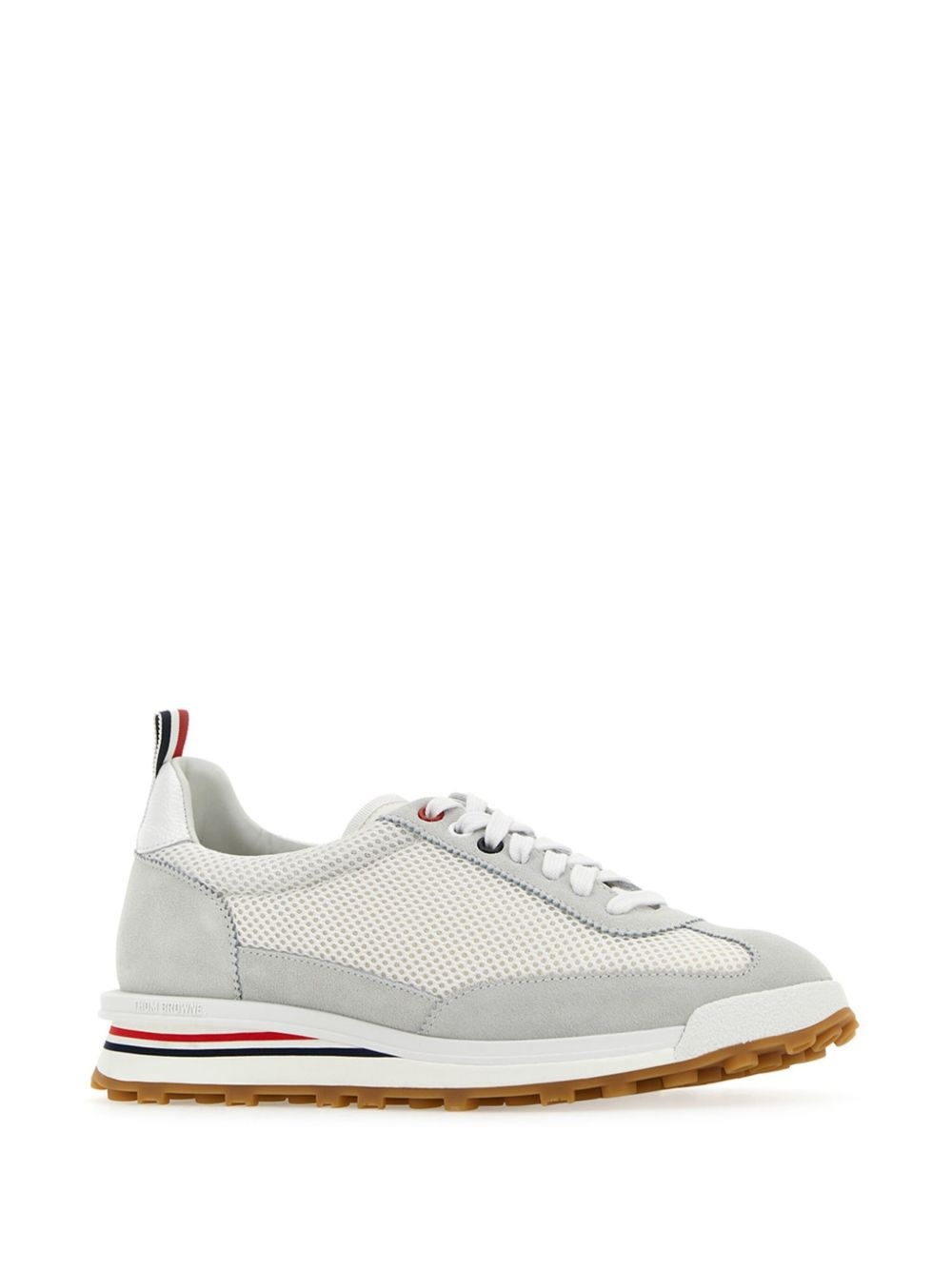 low-top panelled sneakers - 2