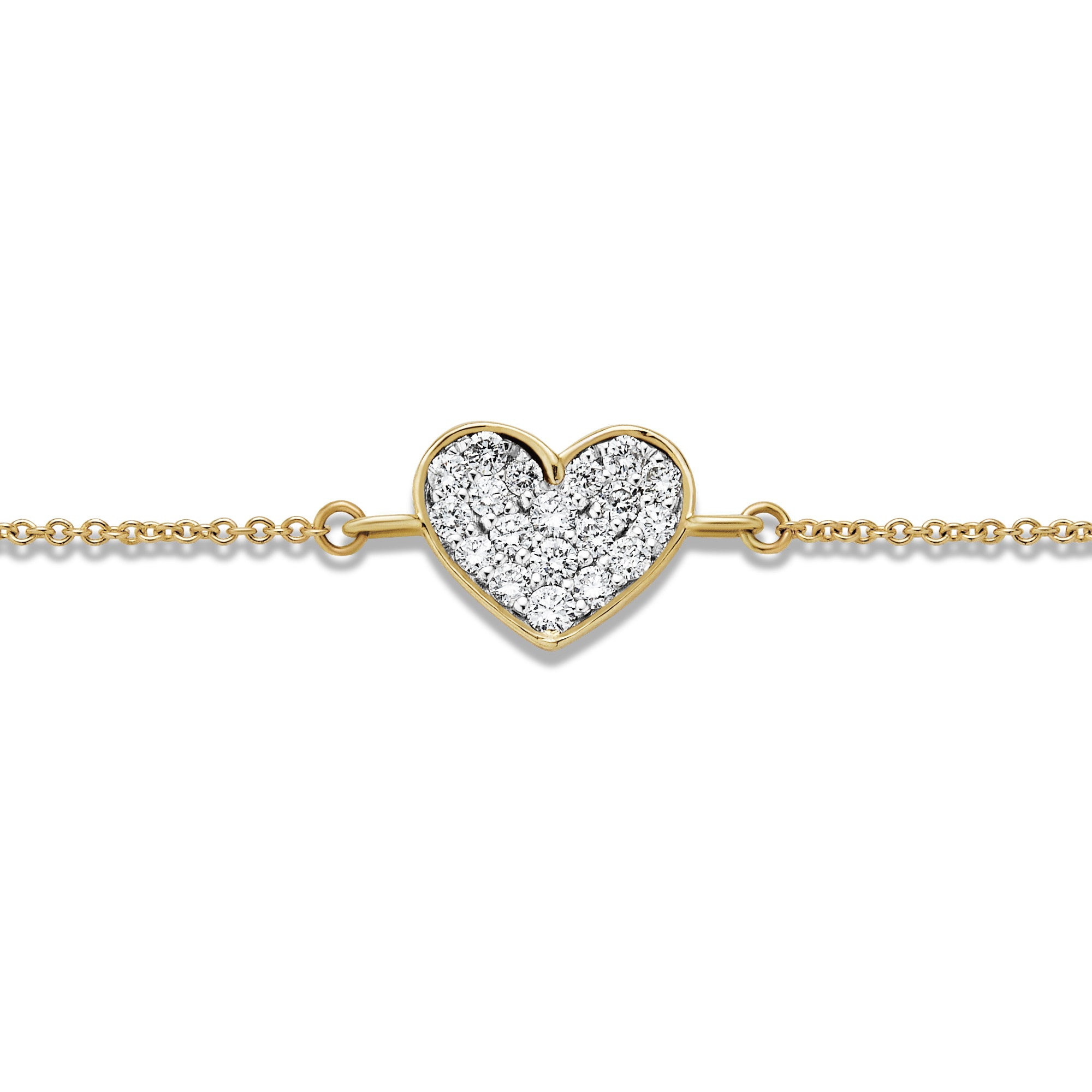 All My Love Sparkle Heart Diamond Bracelet - 3
