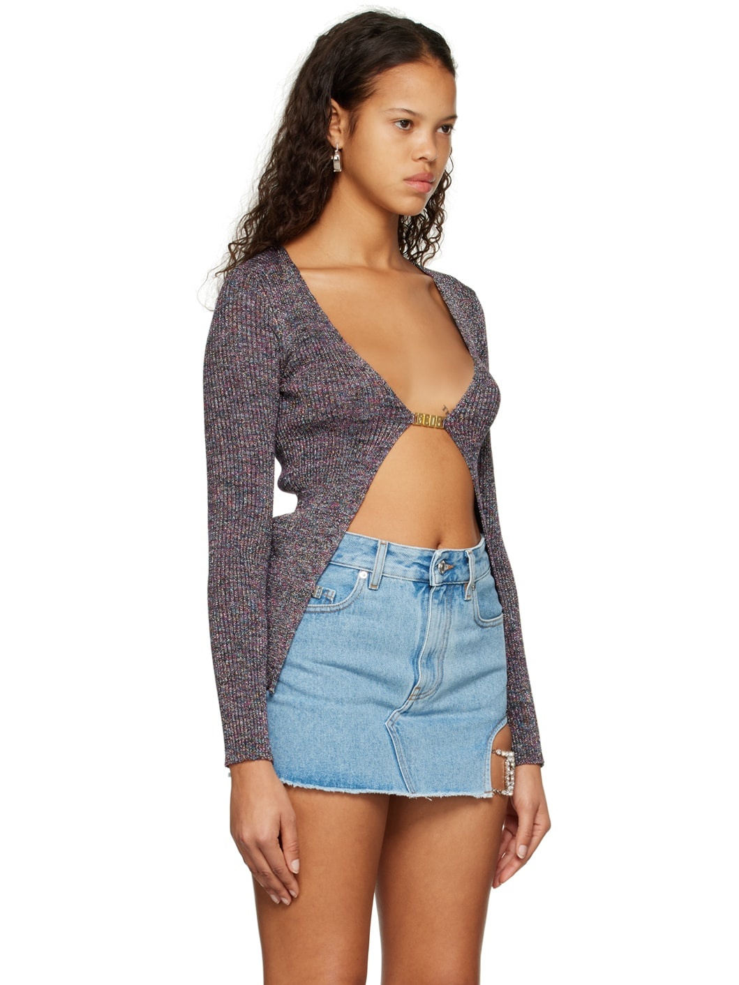 Multicolor Clip Cardigan - 2