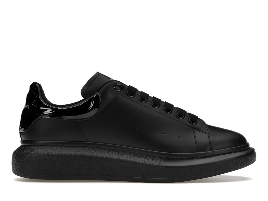 Alexander McQueen Oversized Black Gloss Heel - 1